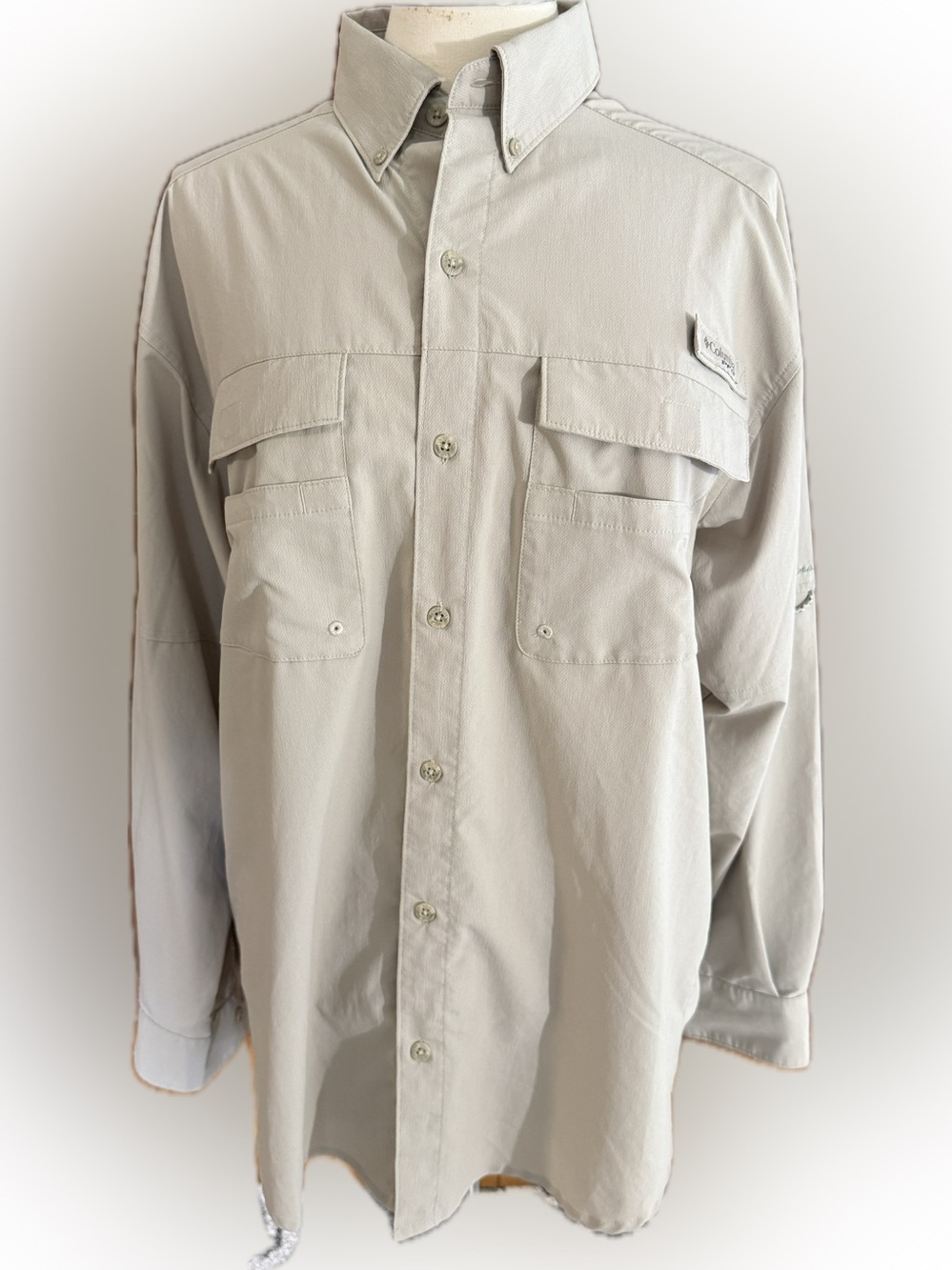 Columbia Men's PFG Bahama II Long Sleeve Shirt Medium